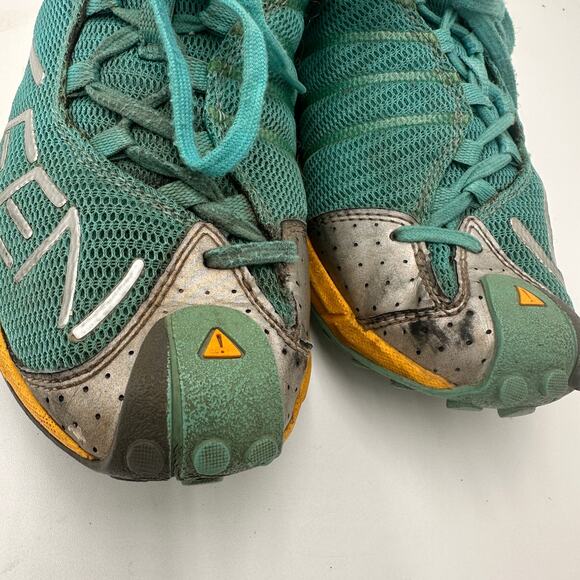 Keen Women's A86 Turquoise Mint Trail Mountain Running Terrain Size 8.5 - Picture 3 of 8